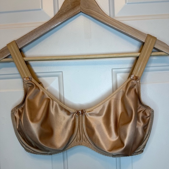 PrimaDonna Seamless Satin Bra in Cognac UK Sz. 36E/US Sz. 36DD - Picture 1 of 14